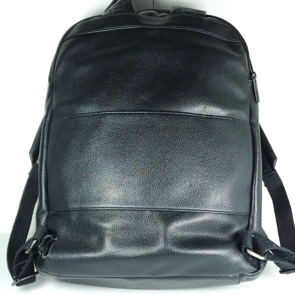 Away X Kode With Klossy Black Leather Travel Minimalist Backpack